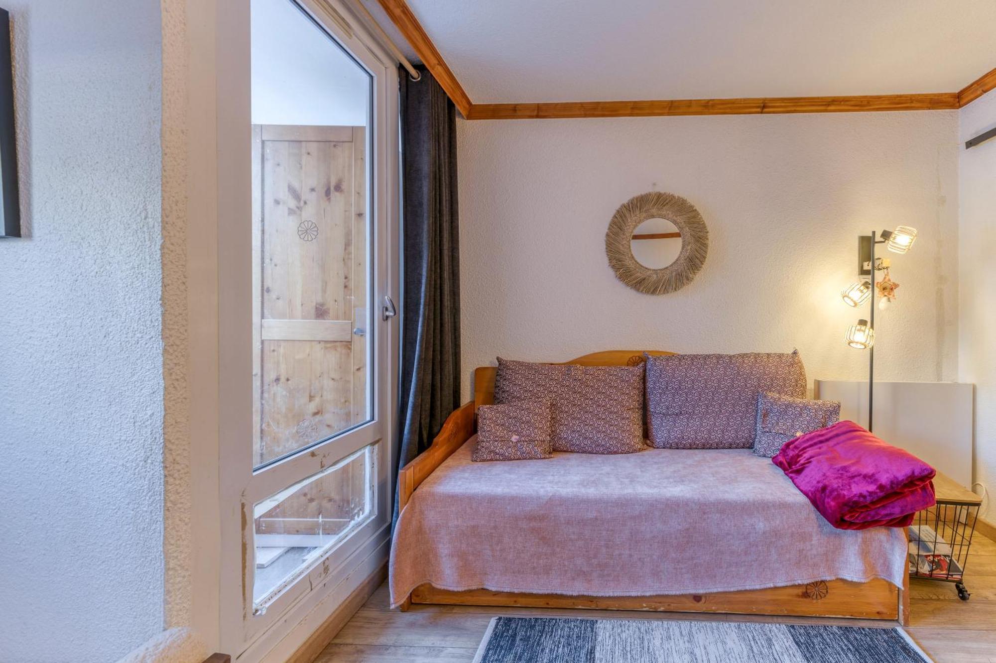 Appart 4 Personnes Pied Des Pistes Apartment Huez Luaran gambar