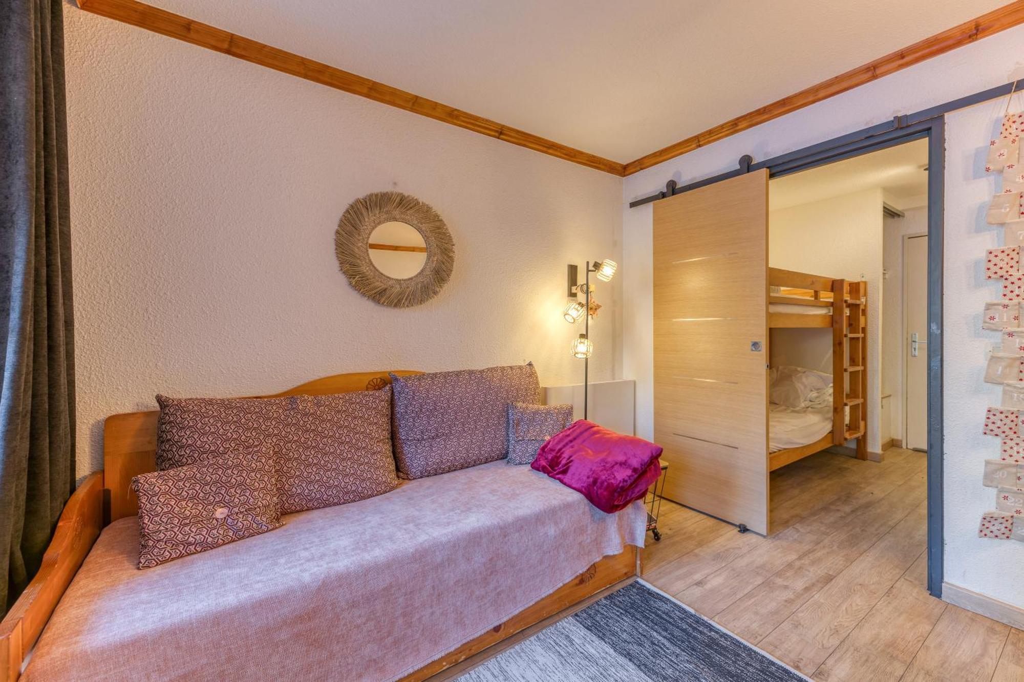 Appart 4 Personnes Pied Des Pistes Apartment Huez Luaran gambar